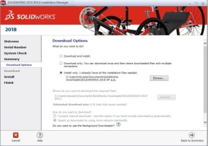 Install SOLIDWORKS